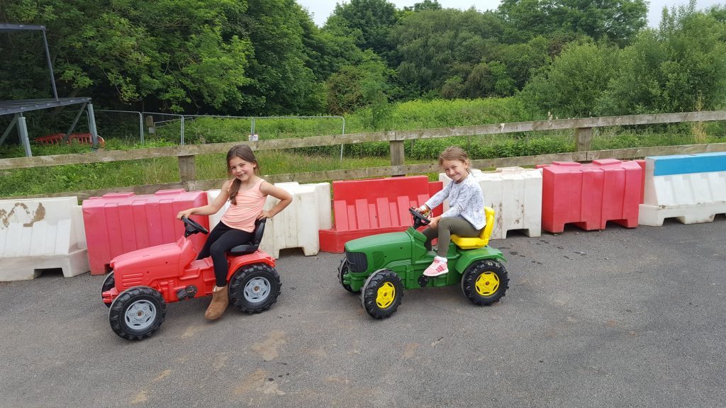 Holmside Park Tractor Track